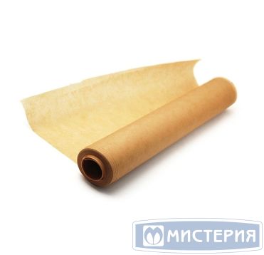 Бумага для выпечки несиликон. в рулоне 380мм х 50м, коричн. 12 рул/кор РОССИЯ