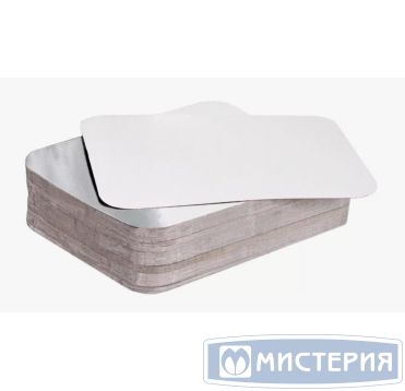 Крышка для формы алюм. 321х254 мм, карт.фольг., 50 шт/упак 300 шт/кор РОССИЯ R 32