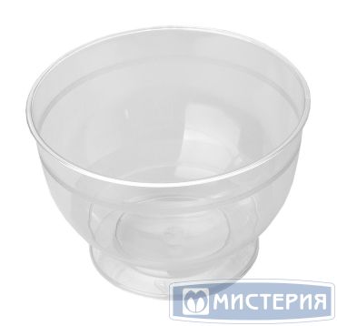 Креманка круглый 200 мл, прозрачный, на ножке