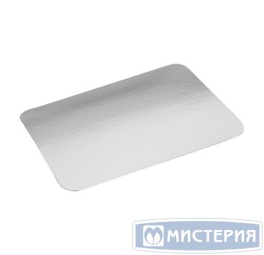 Крышка для формы алюм. 308х208 мм, карт.фольг., 100 шт/упак 300 шт/кор РОССИЯ 402-720