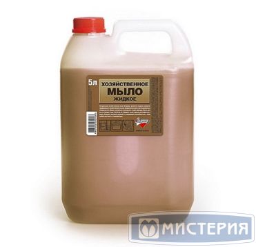 Мыло жидкое хозяйственное "Золушка", канистра, 5000 мл 3 шт/кор РОССИЯ М-02-1к