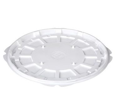 Упаковка для торта [дно] d292хh14[d262хh11] мм, бел., ПС, 100 шт/кор "Комус" 100 шт/упак РОССИЯ Т-260 ДШ