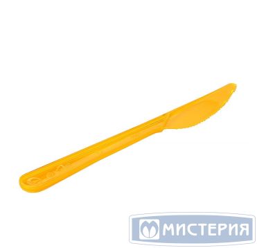 Нож одноразовый 180 мм, оранж., ПС, 10 шт/упак "Buffet" 500 шт/кор РОССИЯ 188255в/