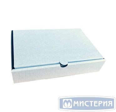Коробка для пирога 300х200х60 мм, бел., гофрокарт. Т-23 Е, 50 шт/кор 50 шт/упак РОССИЯ