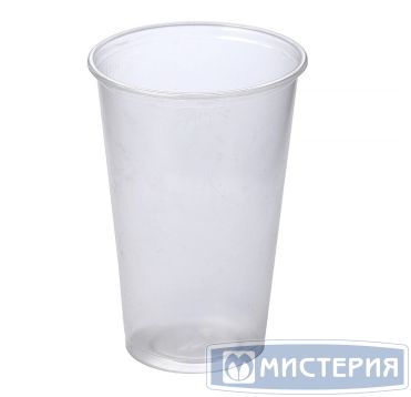 Стакан для холодного и горячего, 0.33л, прозрачный