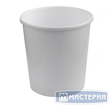 Контейнер 440 мл, d98хh99 мм, без окна, без крышки, бел., карт., 25 шт/упак "SaaMi" 400 шт/кор РОССИЯ 75400