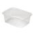 Контейнер прямоугольный 108х82х40мм, 200 мл, полупрачный 