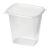 Контейнер прямоугольный 108х82х106мм, 500 мл, полупрозрачный 